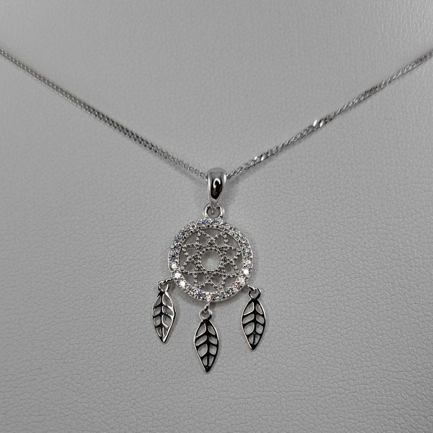 Sterling Silver Dream Catcher Necklace | Gifts For You And I