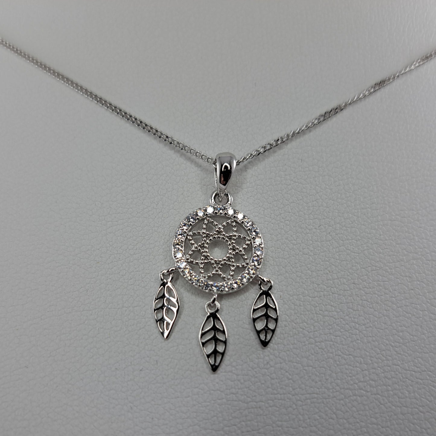 Sterling Silver Dream Catcher Necklace | Gifts For You And I